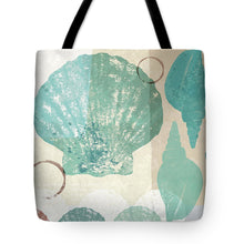 Load image into Gallery viewer, Shell Collage I Tote Bag